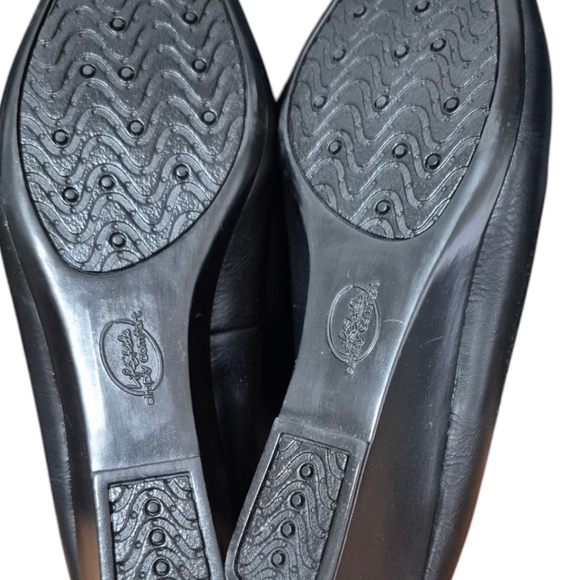 Life Stride Black Wedge Slip-On Shoes Size 7W BNIB - Picture 8 of 8